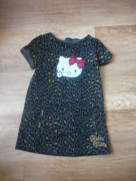 Dievcenske saty hello kitty, c&a,116