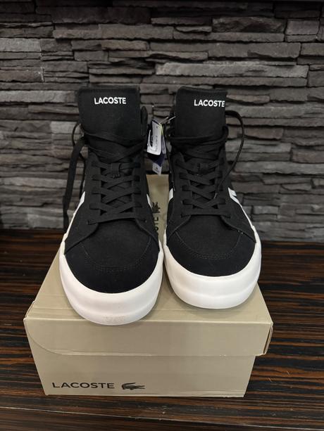 Pánske lacoste sneakersy l004 mid, lacoste,43