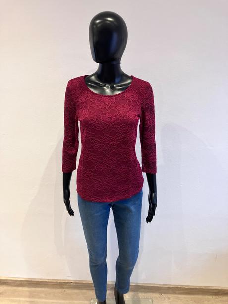 Dámske čipkované tričko amisu (m), amisu,m