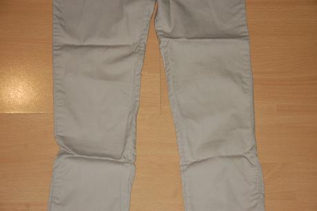 Béžové letné nohavice, h&m,128