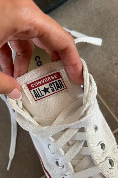 Biele conversy, converse,38