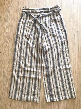 Krasne ľanové nohavice intuition /6n, 40