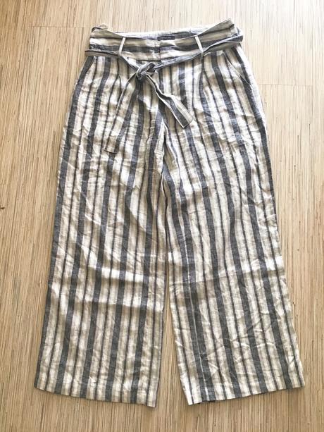 Krasne ľanové nohavice intuition /6n, 40