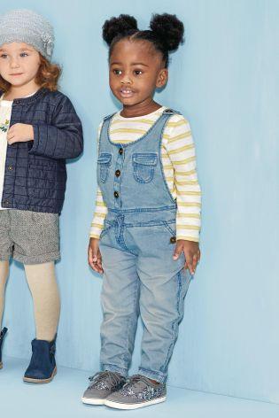Rifľový overal + blúzka, next,92