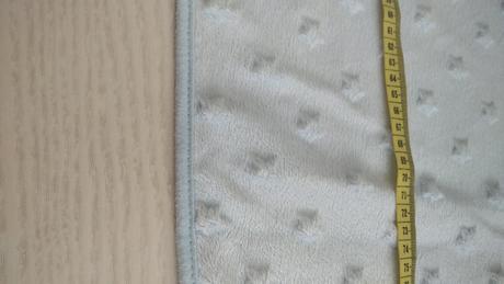 Bledomodrá deka s hviezdičkami,