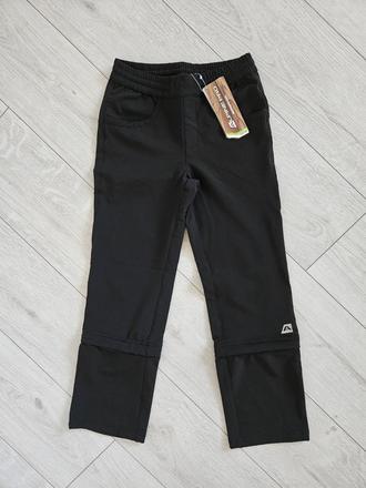 Softshellové nohavice, alpine pro,140