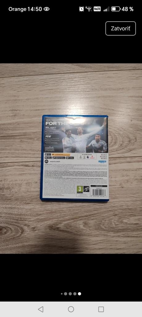 Hra fc25 na ps5, 