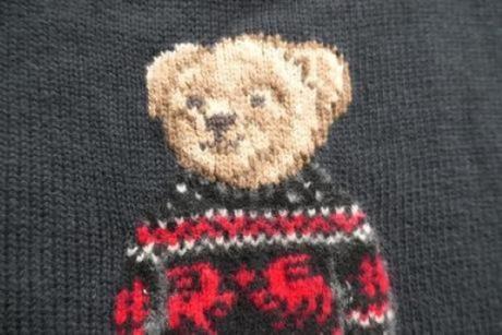 Ralph lauren bear svetrikove saty s medvedom, ralph lauren,164