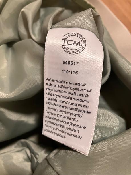 Nohavice do dazda, tchibo,110