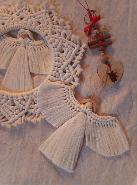 Macramé anjel,