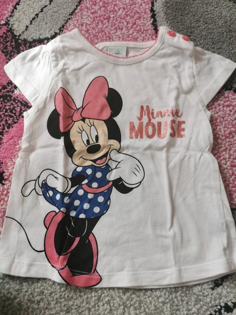 Tričko minie 12-18mesiacov, disney,86
