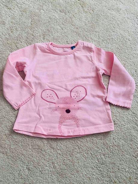 Trička a dlhým rukávom tom tailor (vel 68,74) 2ks, tom tailor,74