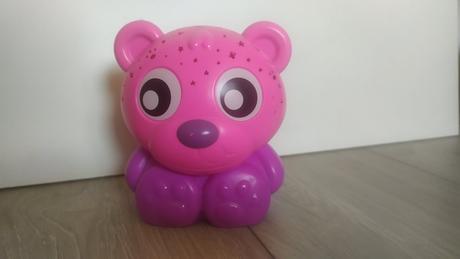 Uspávacia lampička medvedík s projektorom, 