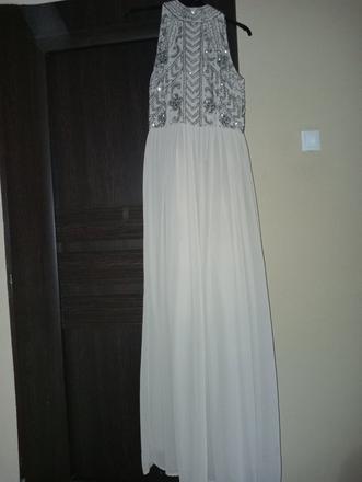 Spoločenské šaty lace&beads, xs