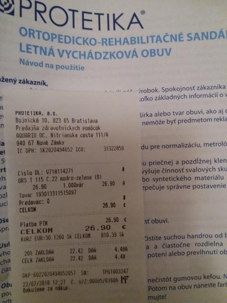 Sandále - protetika, protetika,22