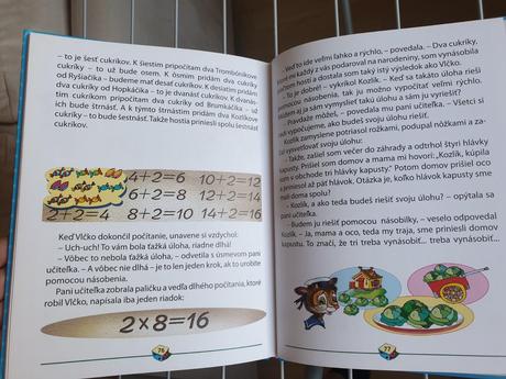 Kniha rozprávkové počítanie,