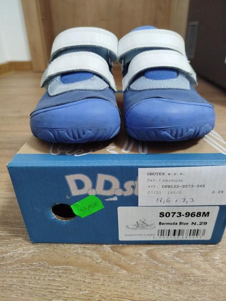 Chlapčenské barefoot prechodné celoročné topánky, d.d.step,29