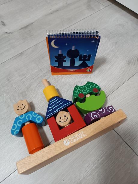 Logická drevená hra deň a noc smart games, 