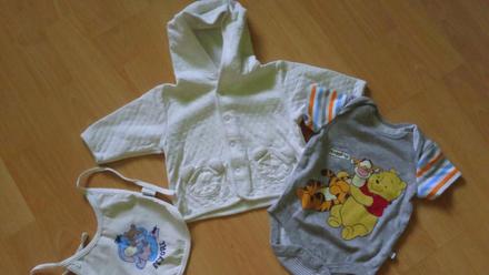 Bundička, 3 kusy 0-6 mes, 68–80