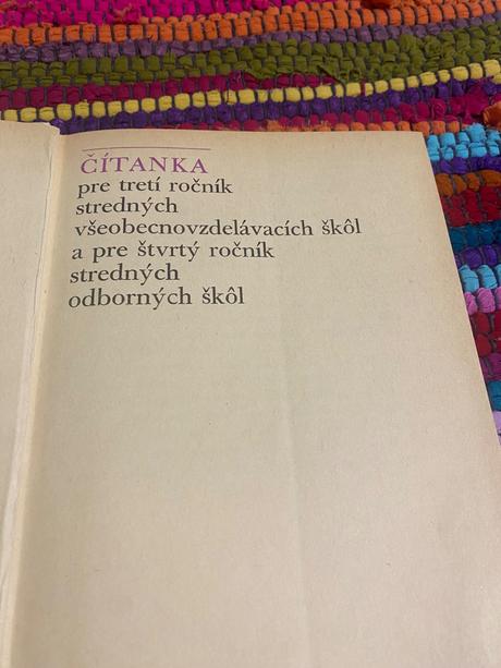 Čítanka šľabikár 3 4 pre 3. a 4 ročník,