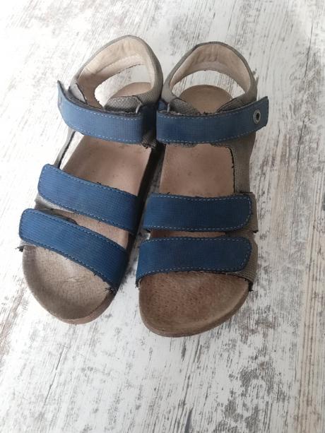 Kožené sandalky, baťa,32