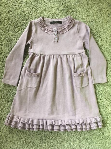 Úpletové šaty s vreckami 86/92/98, george,92