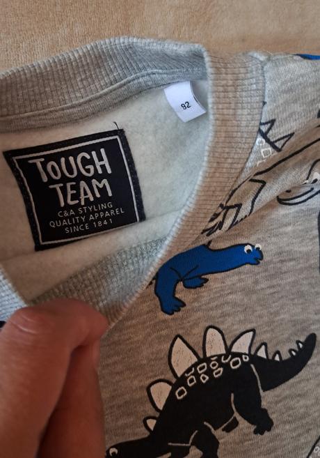 Mikina dinosaury 92, c&a,92