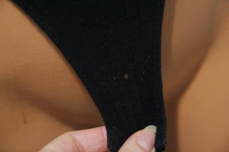 Čierny body top, xs, xs