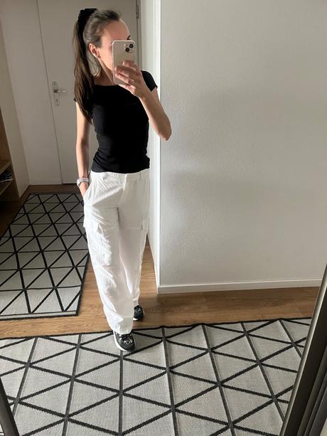 H&m letné nohavice xs-s, h&m,xs