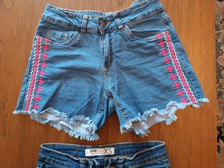 Kraťasy riflové, esmara,xs