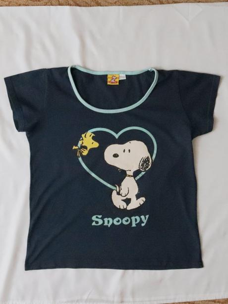 Bavlnené tričko na spanie, l