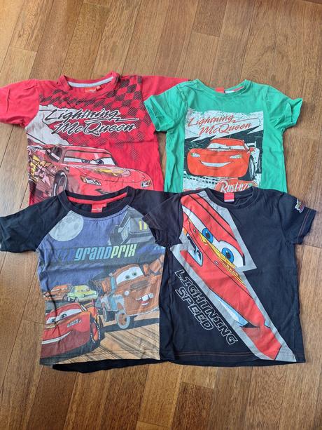 Tričká mcqueen  12ks, 110/116, 110