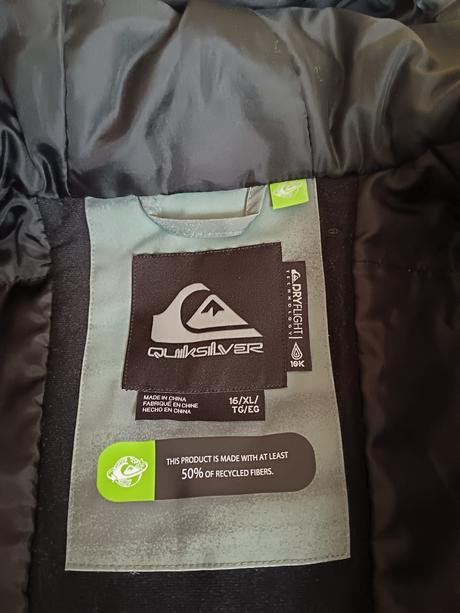 Lyžiarska súprava, quiksilver,164