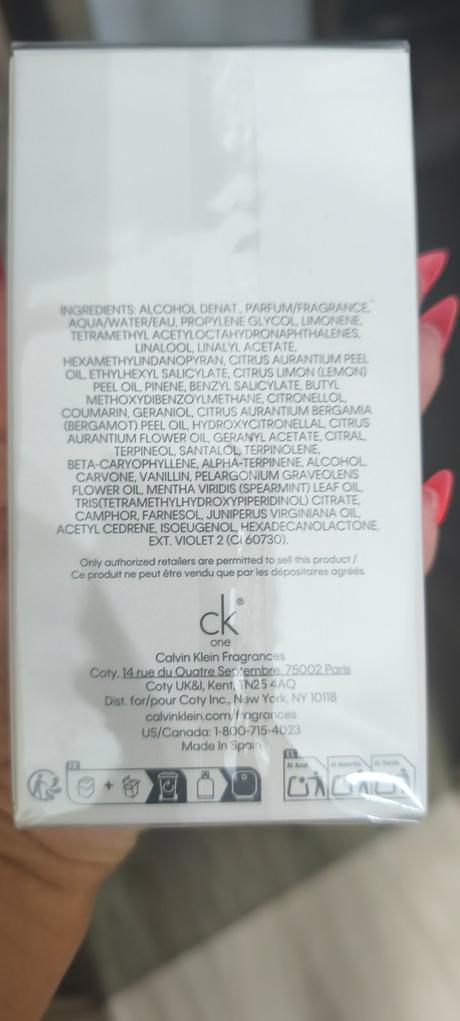 Parfém calvin klein, 