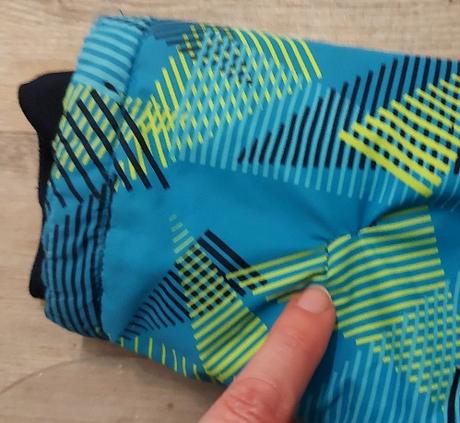 Modrožltá lyžiarska vetrovka, topolino,116