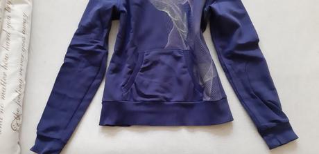 Fialová mikina puma, puma,s