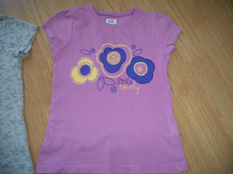 2 tričká na leto, 116, tesco,116