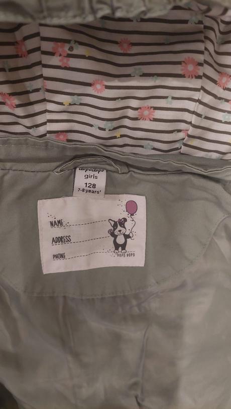 Dievčenská bunda, takko,128