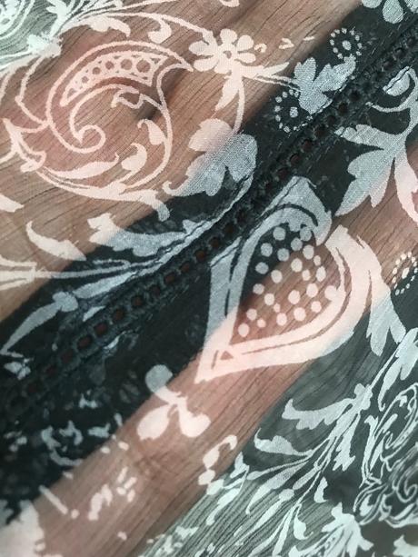 Priesvitná mušelínová blúzka, xl