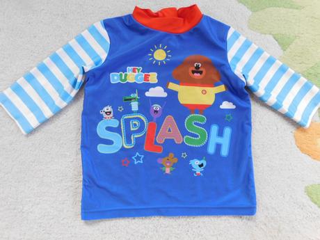 Plavkové tričko uv 40+ hey duggee, tu,104