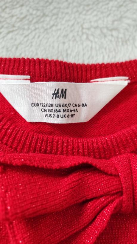 Dievčenske šaty, h&m,122