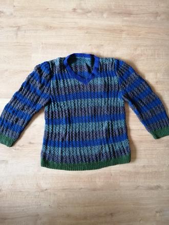 Ručne pletený sveter, xl