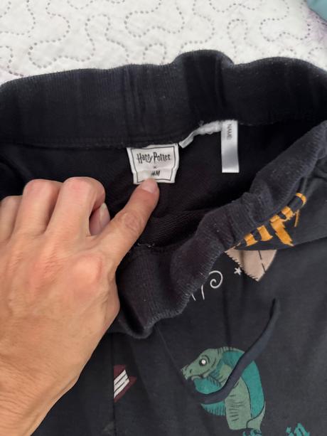 Tepláky harry potter, h&m,134