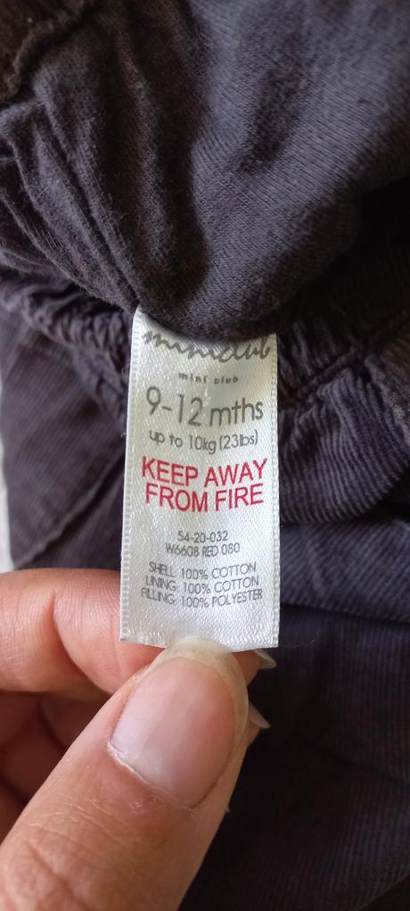 Zateplené nohavice, miniclub,74