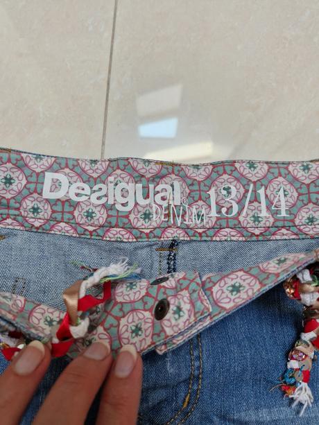 Riflova sukna, desigual,158