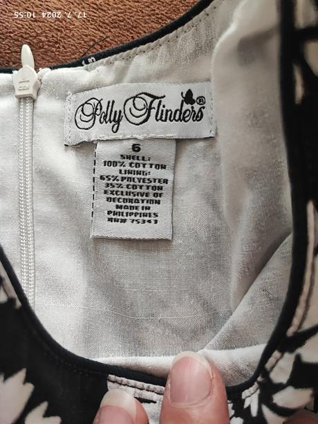 Letné šaty kvetinkové, 122