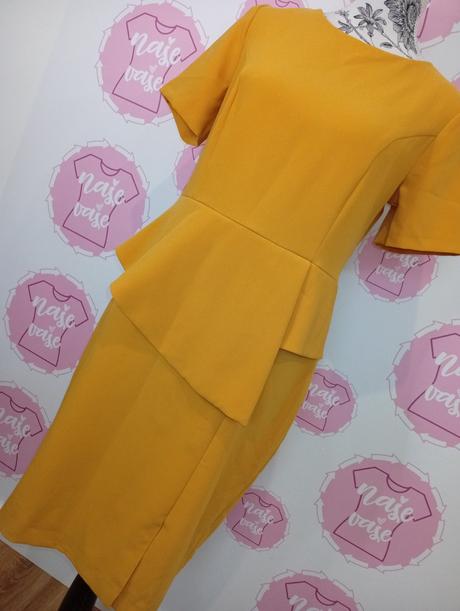 Horčicové šaty, 38