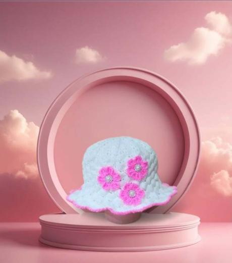 Háčkovaný klobúčik 6,