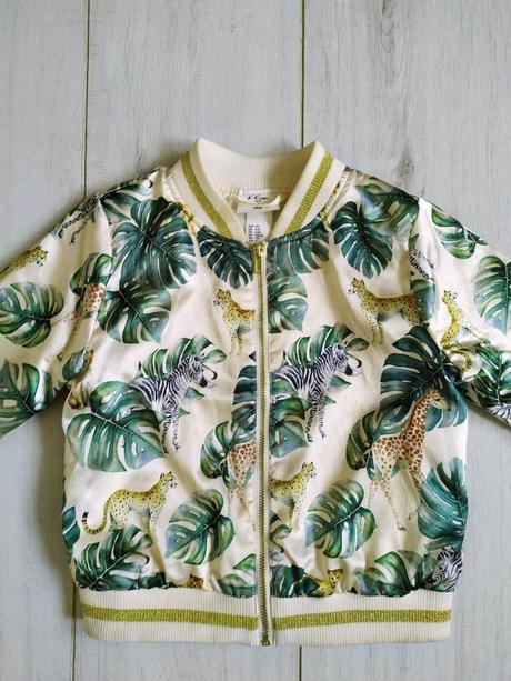 Saténová bomberka h&m, h&m,110