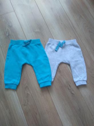 2x tepláčiky veľ. 68 cm., f&f,68